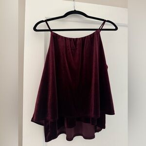 Red Velvet Tank Top